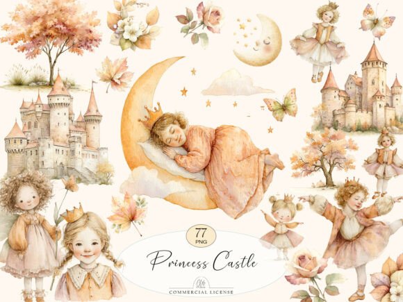 Download PNG Princess Castle Clipart - Clipart Collection