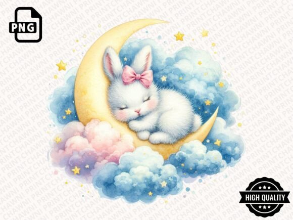 Download Cute Easter Bunny Clipart PNG - Clipart Collection