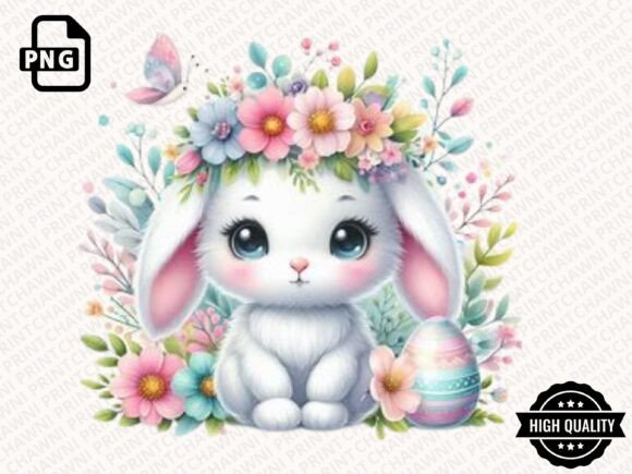 Download Cute Easter Bunny Clipart PNG - Clipart Collection