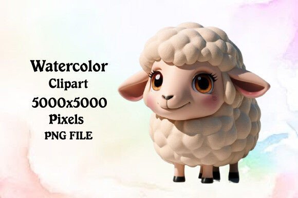 Download Cute Sheep PNG Clipart - Clipart Collection