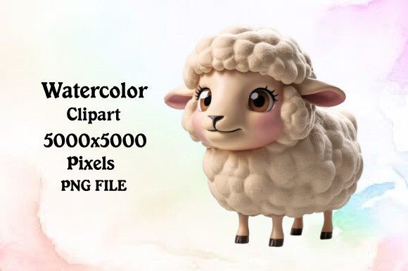 Download Cute Sheep PNG Clipart - Clipart Collection