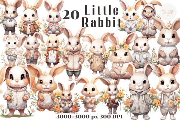 Download Spring Rabbit Clipart, Easter Bunny - Clipart Collection