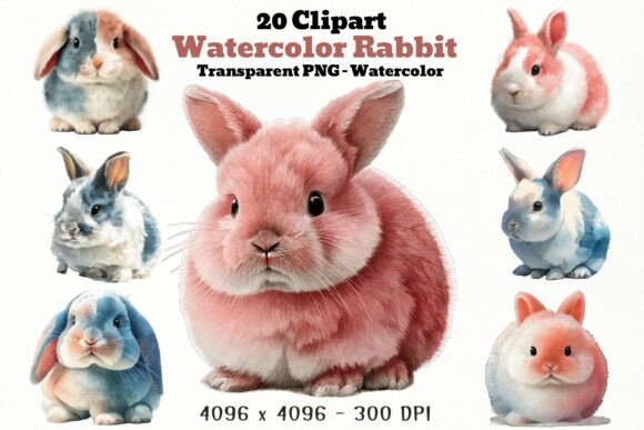 Download 20 Rabbit PNG Clipart - Clipart Collection