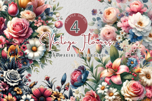 Download Watercolor Flowers, Floral Clipart - Clipart Collection