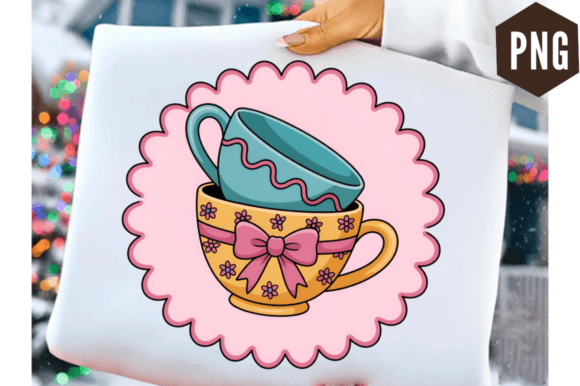 Download Cottagecore Easter Bunny Cup Clipart PNG - Clipart Collection