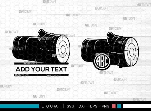 Download Wood Log Monogram SVG, Woodcutting - Premium Resources