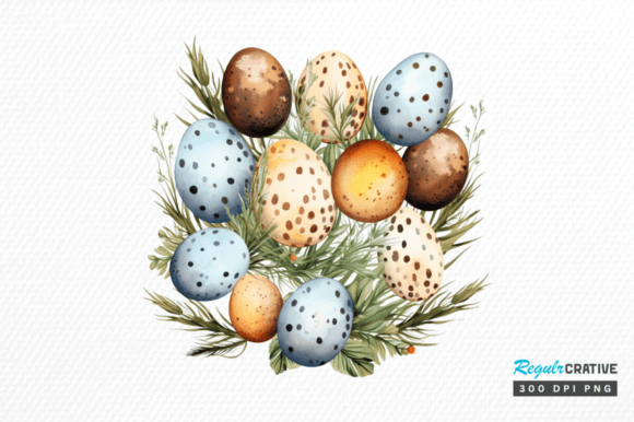Download Watercolor Eggs Easter Day Clipart Png - Clipart Collection