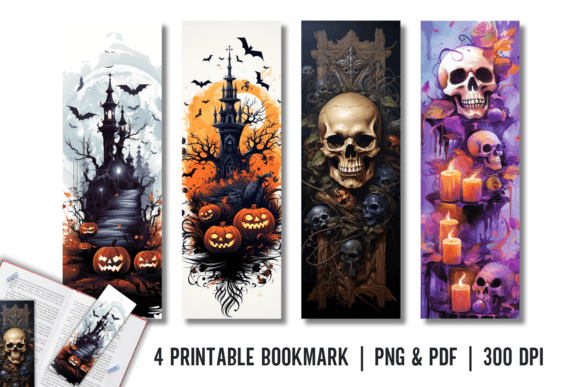 Download Halloween Bookmark Printable Sublimation - Printable sublimation Collection