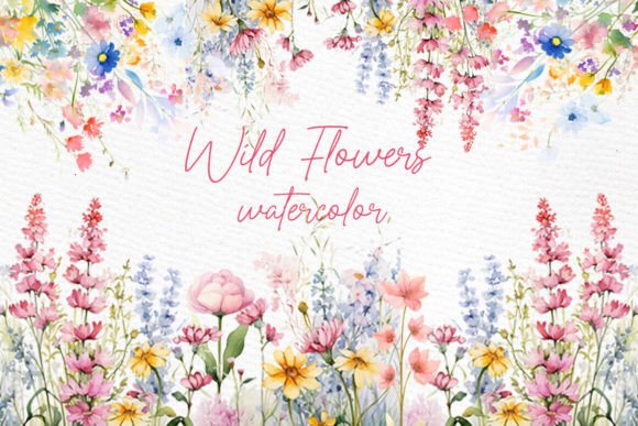Download Spring Flowers Clipart Wild Flowers PNG - Clipart Collection