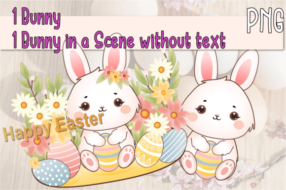 Download Easter Bunny Kawaii Style Clipart - Clipart Collection