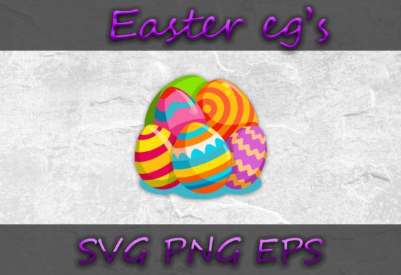 Download Colorful Easter Eggs SVG - Easter eggs svg Collection