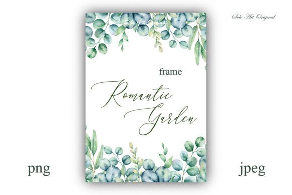 Download Eucalyptus Frame Border Greenery Clipart - Clipart Collection
